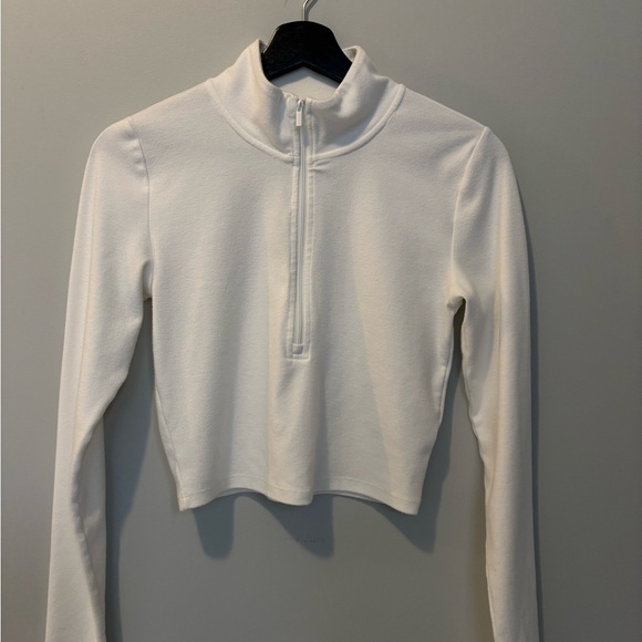 Sunday Best BestHug Monarch 1/2 Zip White long sleeve - Picture 2 of 5